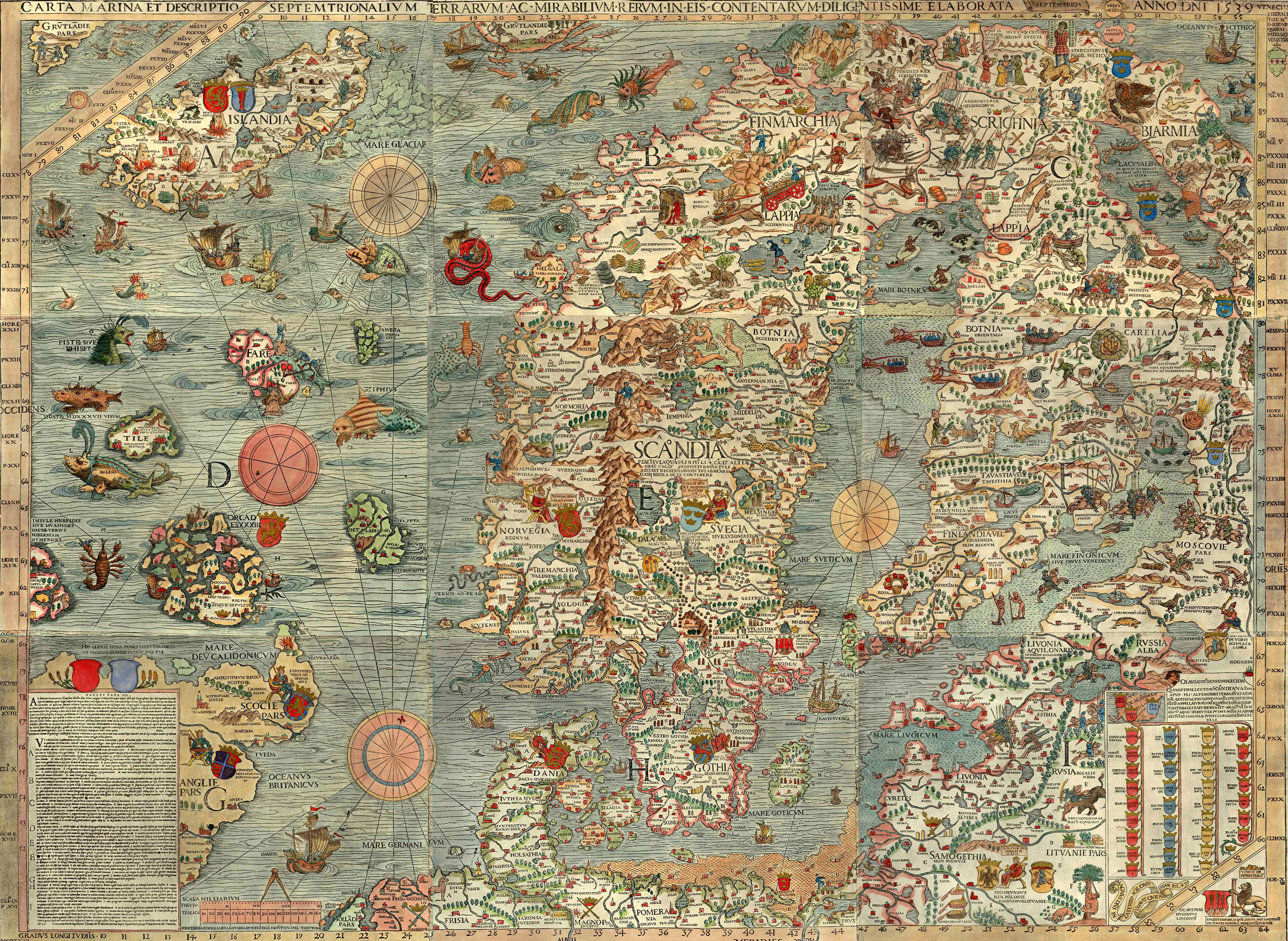 Древние карты мира в высоком разрешении - Старинные карты. Скачать бесплатно