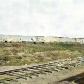 Развалины крепости Геок-Тепе.