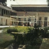 Двор дома в Махалла-и яхудиён в Самарканде
