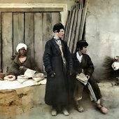 Евреи в Самарканде. 1890 г. Фото Поля Надара.