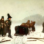 Дуэль Пушкина с Дантесом, А.А. Наумов,1984 г.